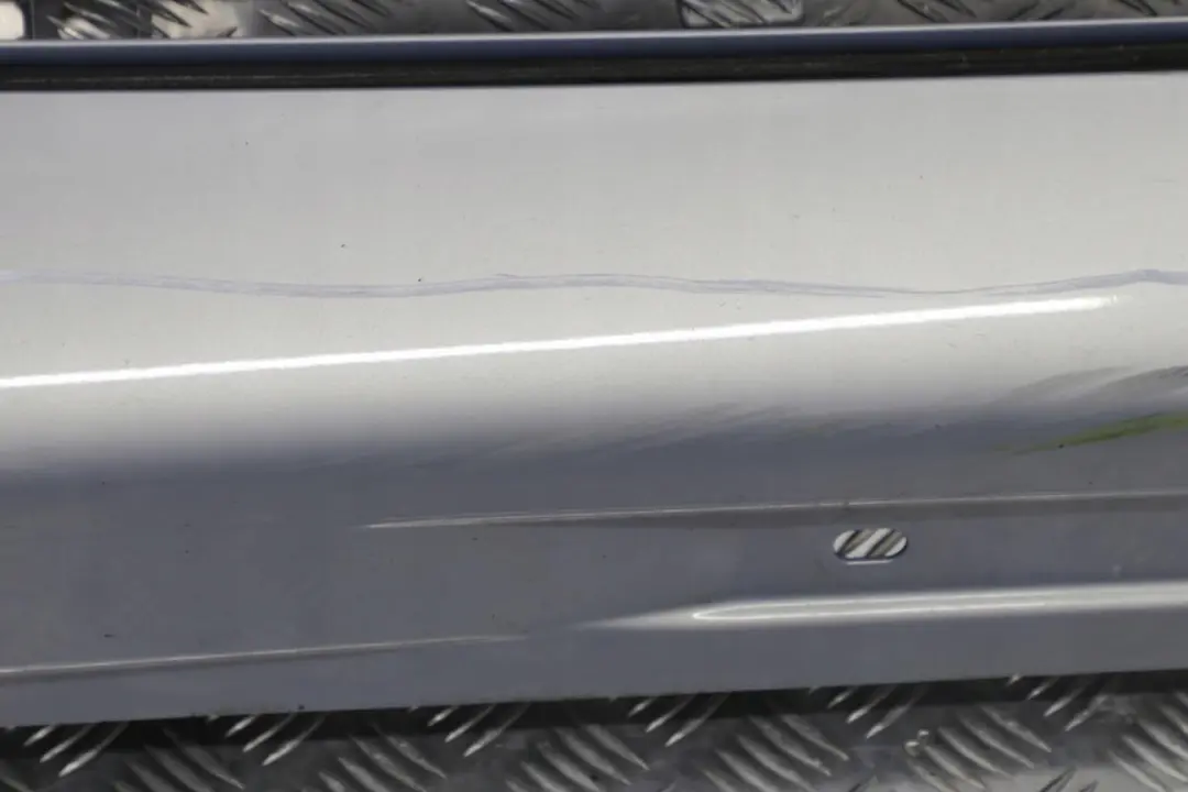 Mercedes S-Class W220 Door Sill Side Cover Skirt Right O/S Chalcedonblau Blue - SKU A2206980254-QB - Part number A2206980254