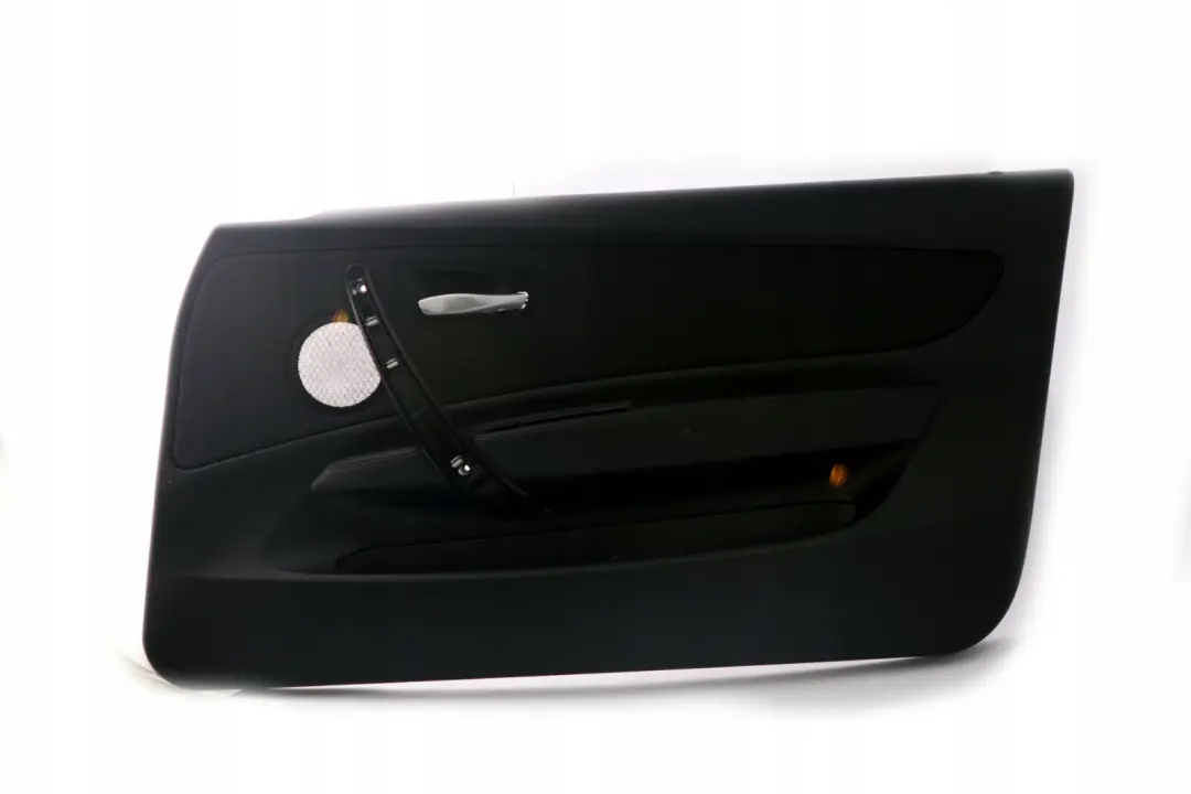 Puerta Forro Tarjeta Tela Delantera Derecha Flashpoint Negro para BMW E81 E82 con número de pieza 7839242 BMW E81 E82 Puerta Forro Tarjeta Tela Delantera Derecha Flashpoint Negro - SKU 7839242 - Número de pieza 7839242