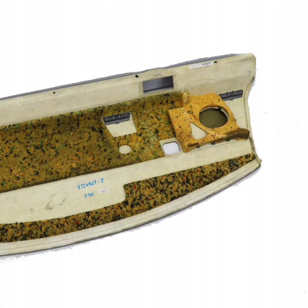 BMW 3 Reihe E90 Ablegeboden Hutablage Abdeckung Grau 5146 - SKU 7124961-2 - Teilenummer 7124961