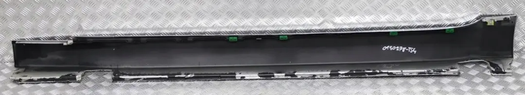 BMW E60 E61 4 Puerta Sill Side Cover Faldon Derecho O / S Titansilber Plata 354 - SKU 0150278-TS4 - Número de pieza 0150278