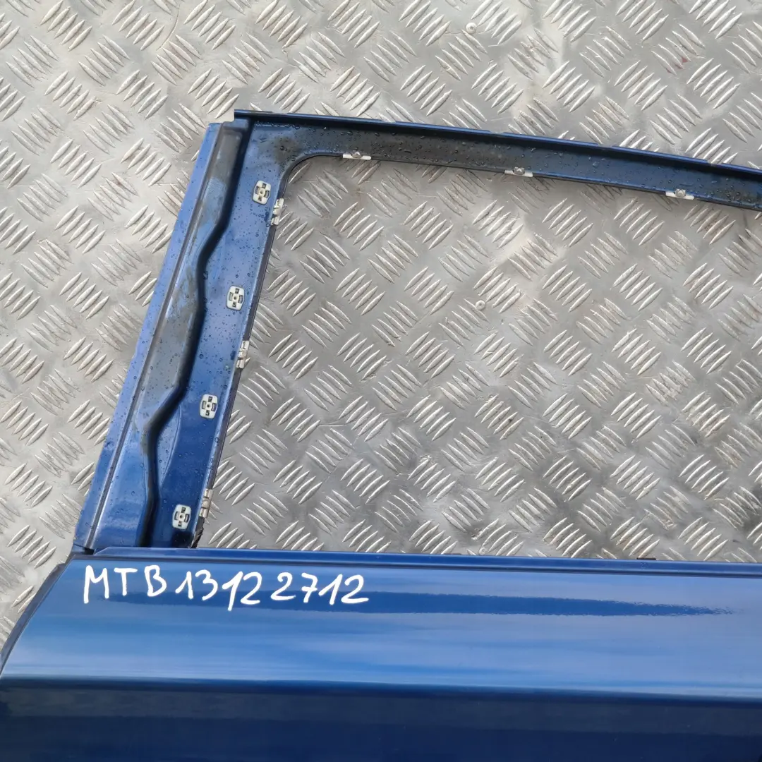 BMW 1 SERIES E87 E87N Door Rear Left N/S Montegoblau Blue Metallic - A51 - SKU 7191017-MTB2 - Part number 41527191017