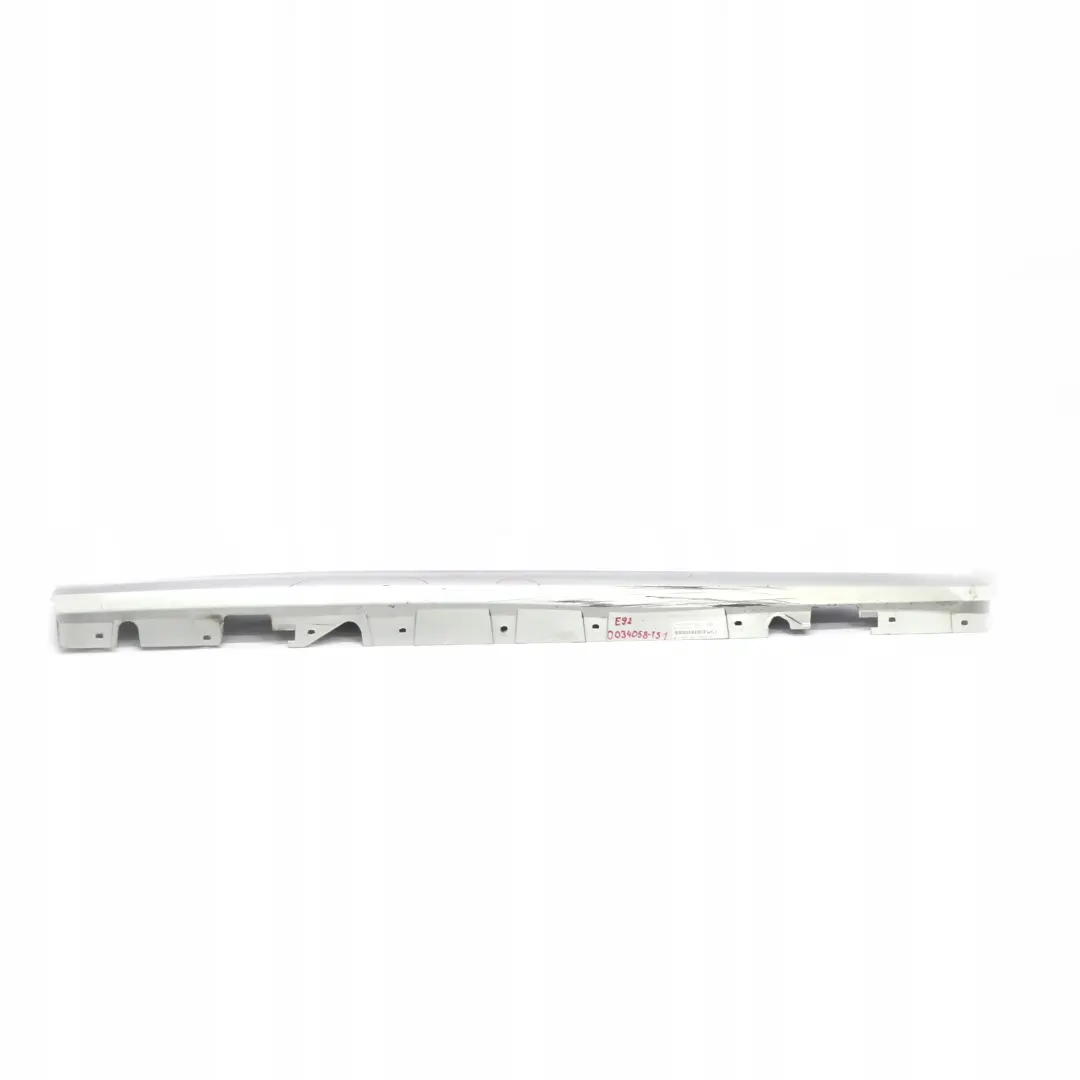 BMW 3 E92 E93 1 Sill Strip Side Skirt Right O/S Titansilber Titan Silver - 354 - SKU 0034058-TS1 - Part number 0034058
