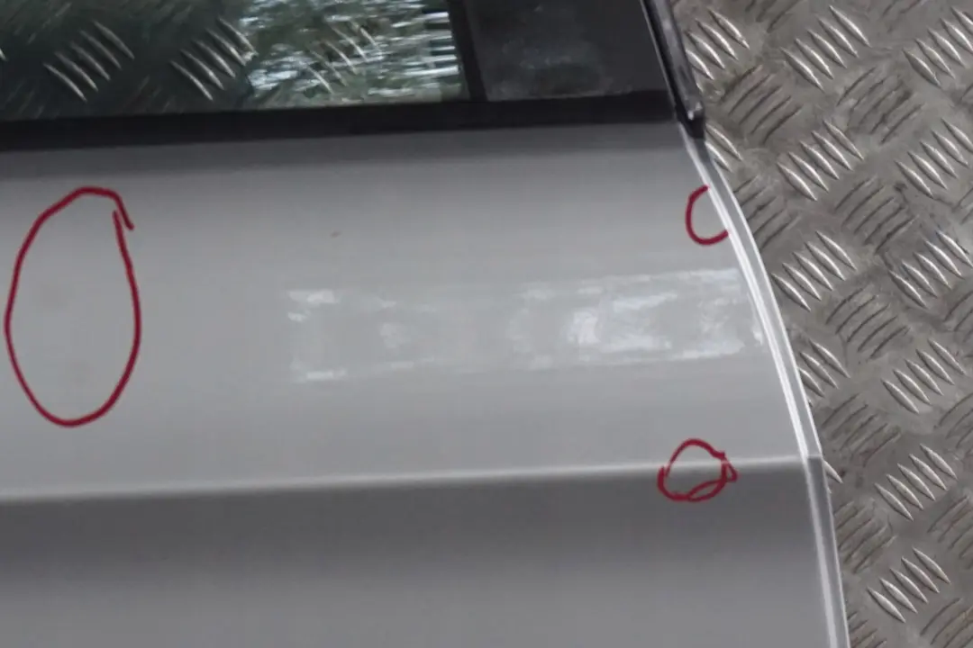 BMW 3 er E90 LCI Beifahrer Tür hinten rechts Titansilber Silber 354 - SKU 7203648-TS25 - Teilenummer 7203648