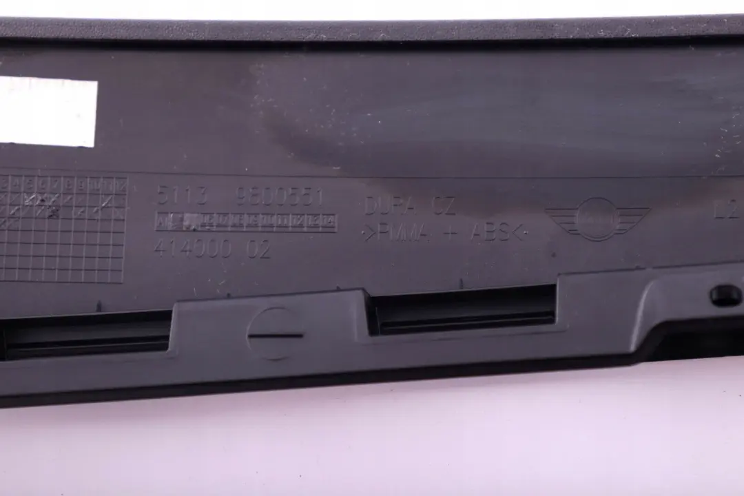 Blende B-Säule TĂĽr Vorne Links Schwarz für Mini Cooper R60 Countryman mit Teilenummer 9800551 Mini Cooper R60 Countryman Blende B-Säule TĂĽr Vorne Links Schwarz - SKU 9800551 - Teilenummer 9800551