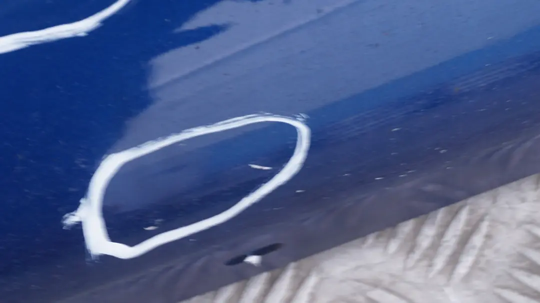 BMW E87 LCI M Sport Listello Portiera Apertura Gonna Destra le Mans - Blu - SKU 0033556-LMB3 - Numero di parte 51770033556-LMB1