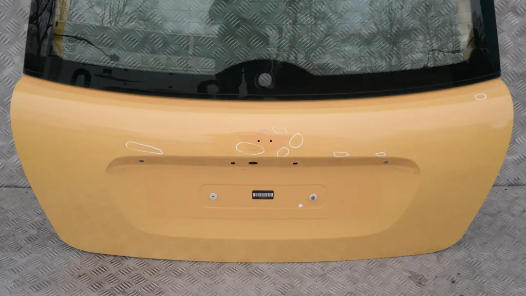 R56N LCi Trunk lid Tailgate Boot Lid Mellow Yellow - A58 to BMW MINI Cooper 1 R56 with Part number 41002752015 BMW MINI Cooper 1 R56 R56N LCi Trunk lid Tailgate Boot Lid Mellow Yellow - A58 - SKU 2752015-MYE1 - Part number 41002752015
