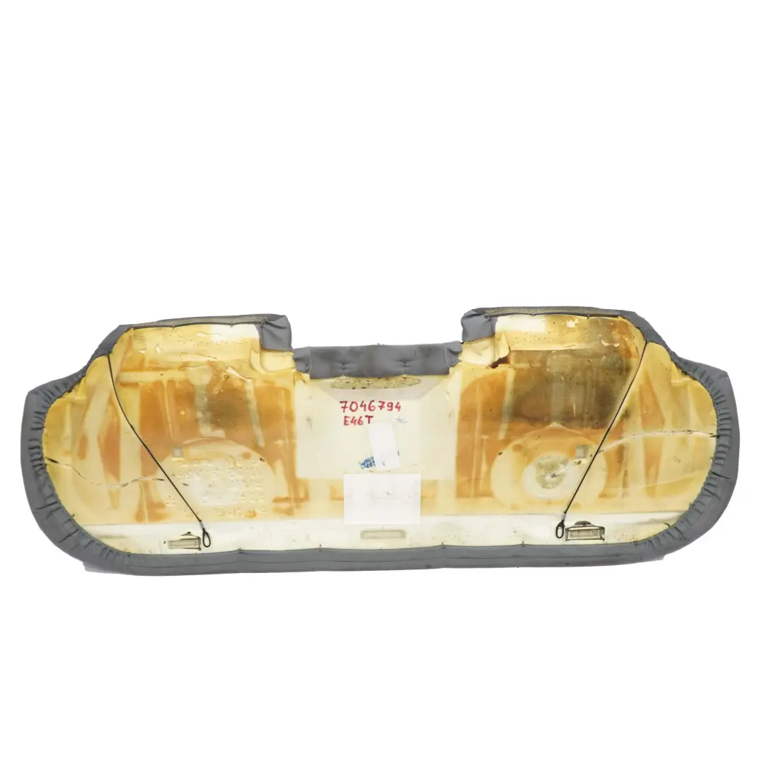 BMW 3 E46 Touring Rear Seat Bench Couch Cover Cloth Jacquard Grey - SKU 7046794 - Part number 7046793