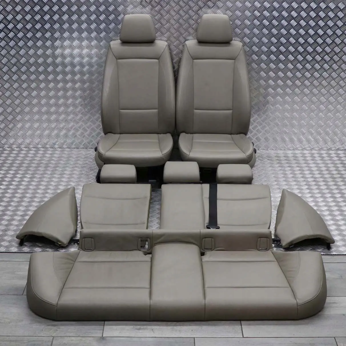 BMW E87 Beige Sieges Cuir Innensitze Siege + Panneau Portieres