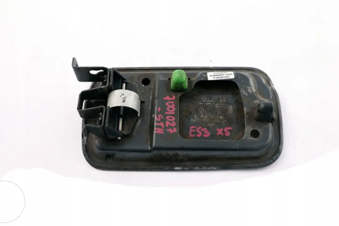 BMW E53 Fill In Flap Fuel Cover Stahlgrau Gris Acero Metalizado 400 - SKU 7001027-STH - Número de pieza 7001027