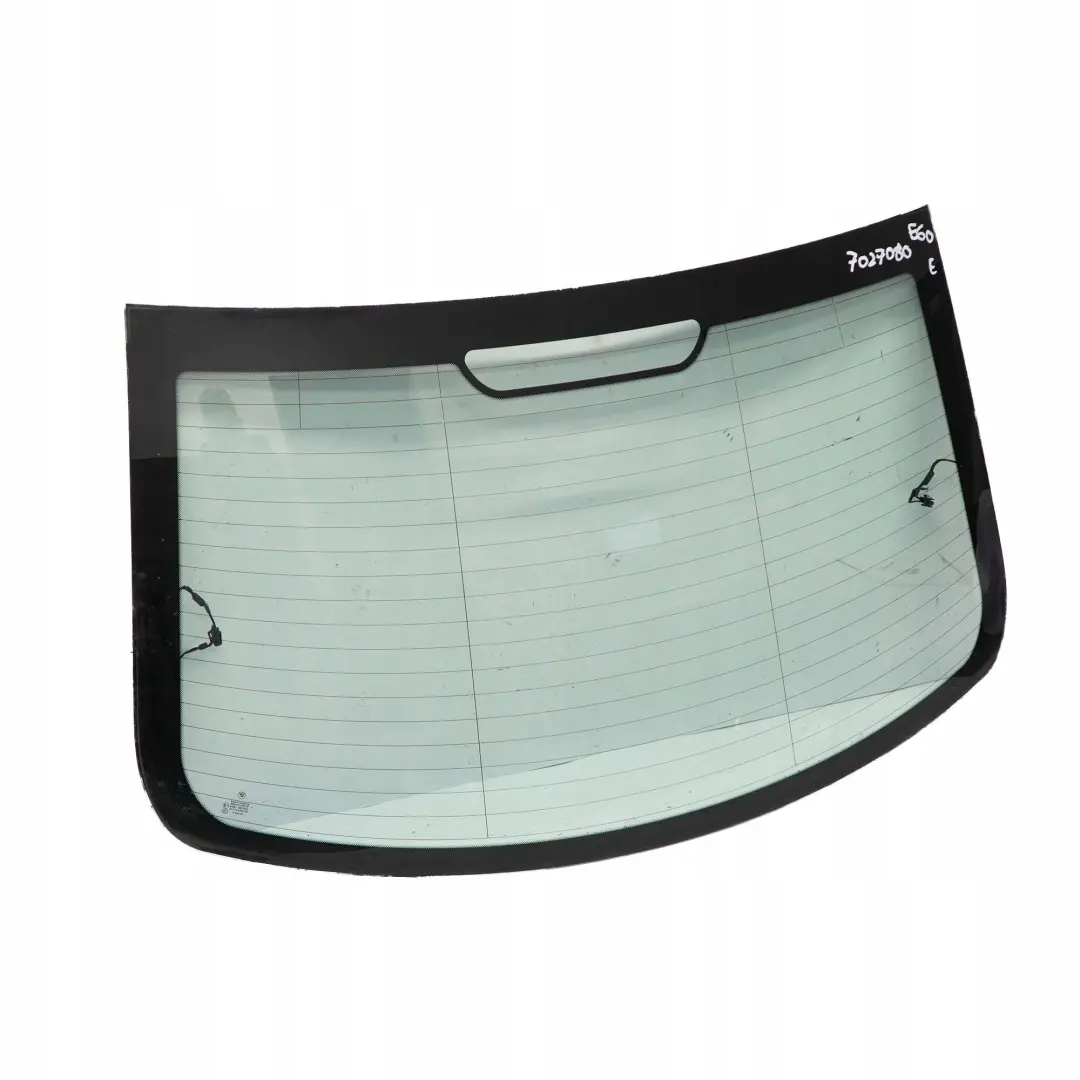 BMW 5 Series E60 Saloon Rear Boot Window Glass Green AS2 - SKU 7027080 - Part number 7027080