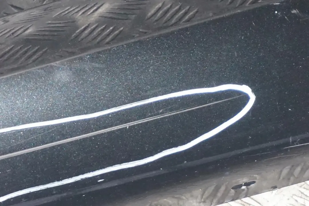 BMW 1 E87 M Sport Sill Strip Side Skirt Left N/S Sparkling Graphite - A22 - SKU 0033557-SG - Part number 0033557