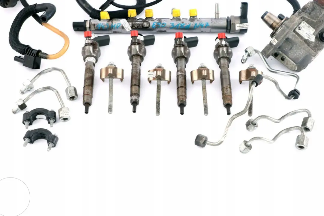BMW 1 3 Series E81 E87 LCI E90 Set Fuel Injection System Diesel N47 118d 318d - SKU 7809127 - Part number 13537809127