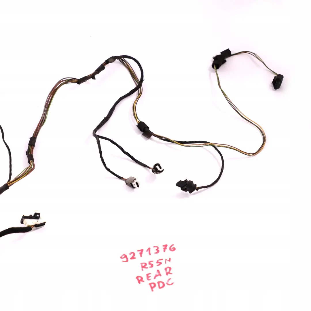 MINI Cooper One Clubman R55 LCI Rear Bumper PDC Cables Wiring Loom Set - SKU 9271376 - Part number 9271376