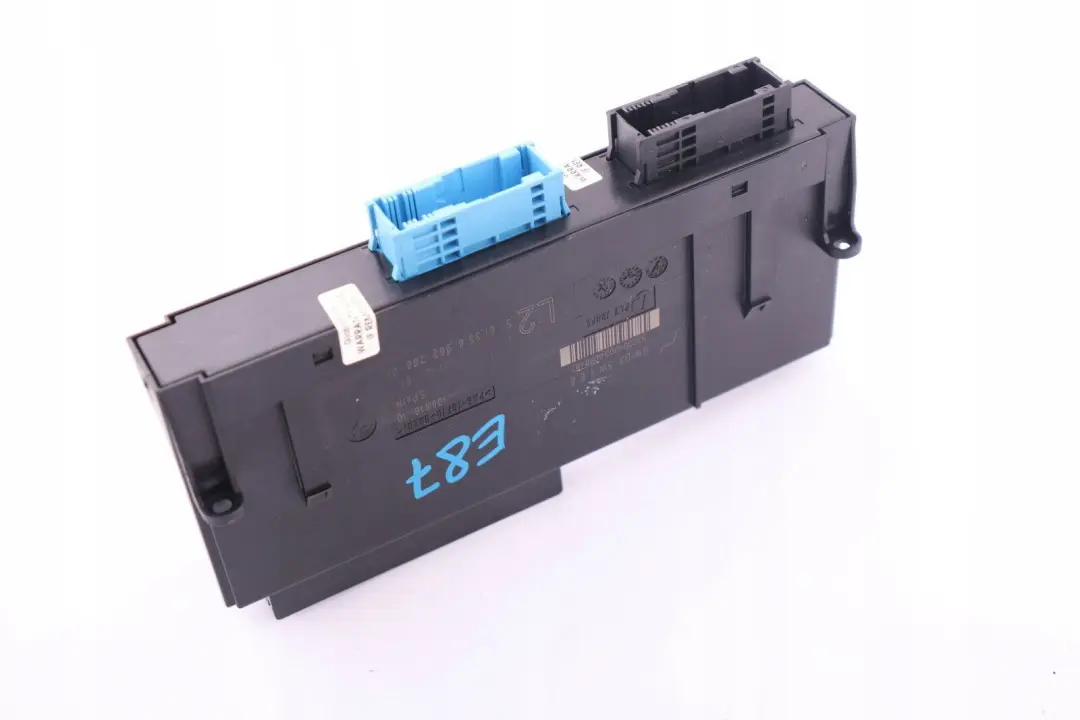 Body Control Module ECU L2 PL2 JBBFE Junction Box to BMW 1 Series E87 with Part number 6962288 BMW 1 Series E87 Body Control Module ECU L2 PL2 JBBFE Junction Box - SKU 6962288 - Part number 6962288