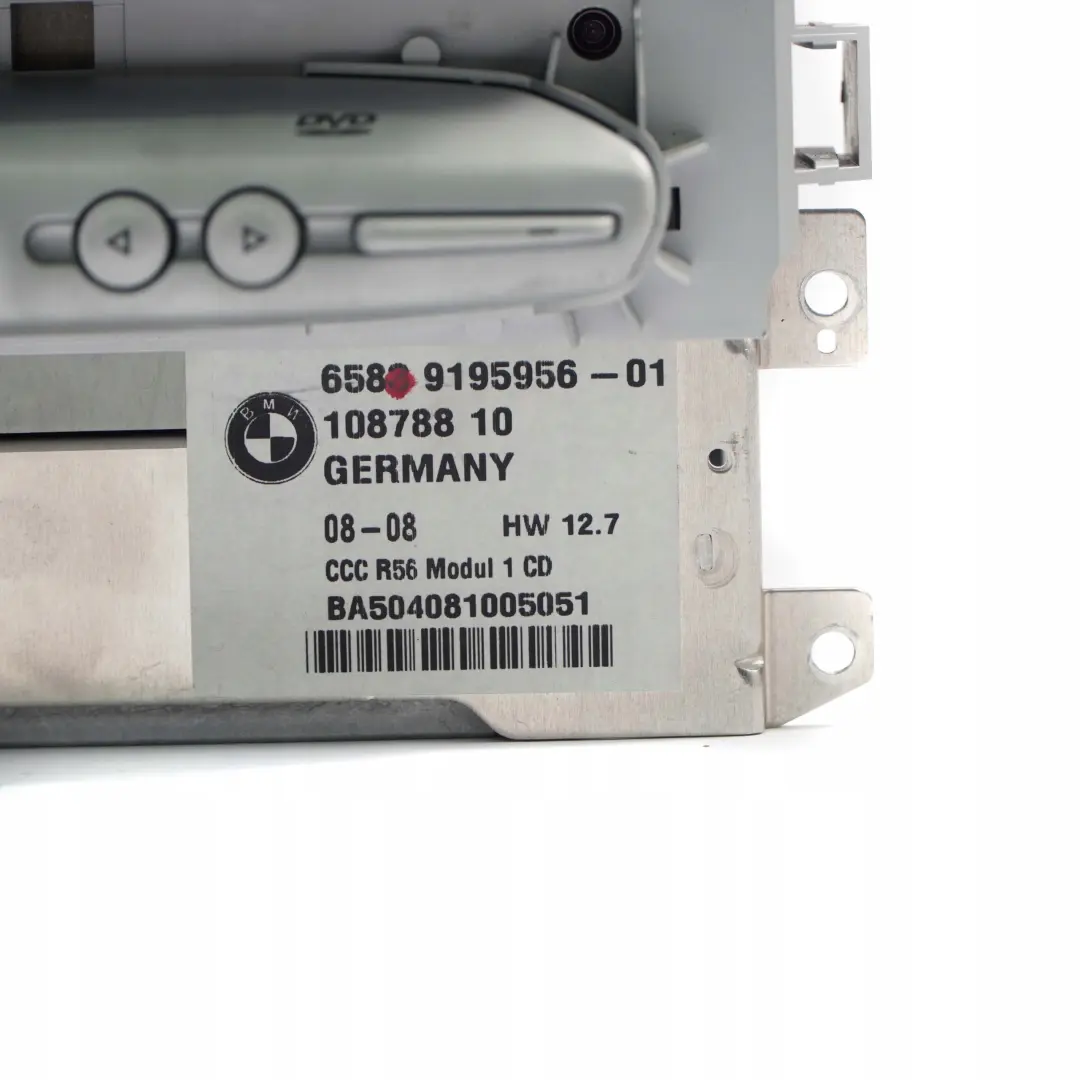 BMW Mini Cooper R55 R56 R57 CCC Navigation Navi Sat Nav Head Unit - SKU 9195956 - Part number 9216495