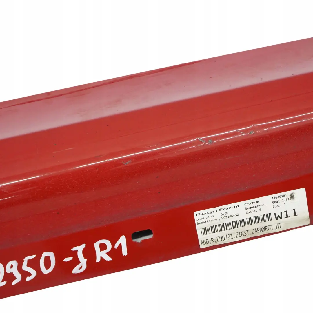 Listwa nakładka próg prawy Japanrot do BMW E90 o numerze 0032950 BMW E90 Listwa nakładka próg prawy Japanrot - SKU 0032950-JR1 - Numer Części 0032950