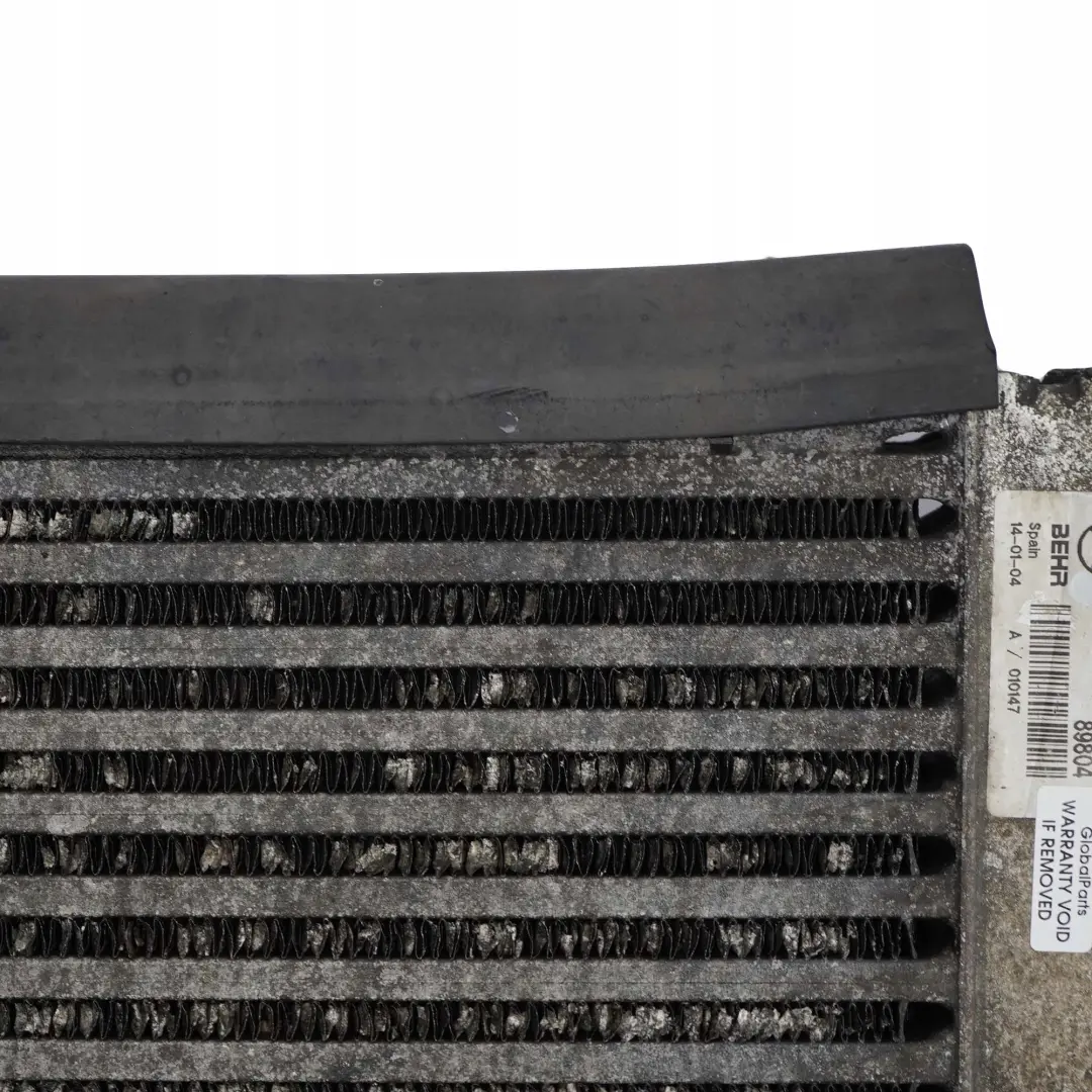 Enfriador De Aire De Carga Radiador Intercooler para Mercedes Vito W639 con número de pieza A6395010301 Mercedes Vito W639 Enfriador De Aire De Carga Radiador Intercooler - SKU A6395010301 - Número de pieza A6395010301