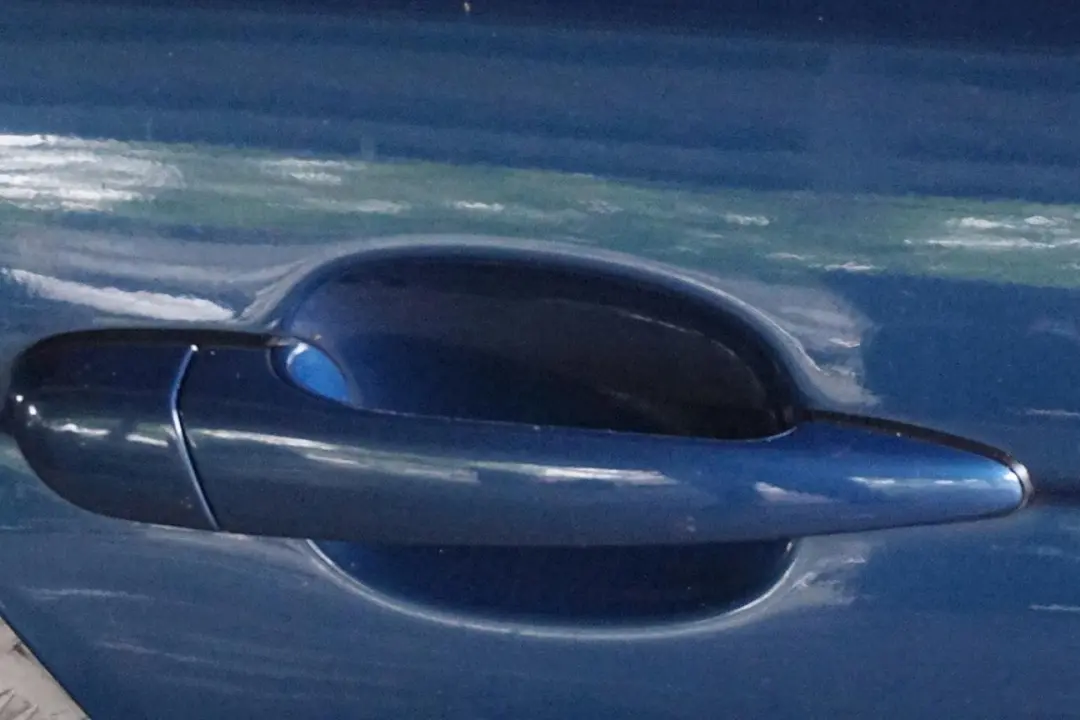 BMW 3 Reihe E46 Tür Hinten Rechts Topasblau Topas Blau Metallic - 896 - SKU 7034154-TPB - Teilenummer 7034154