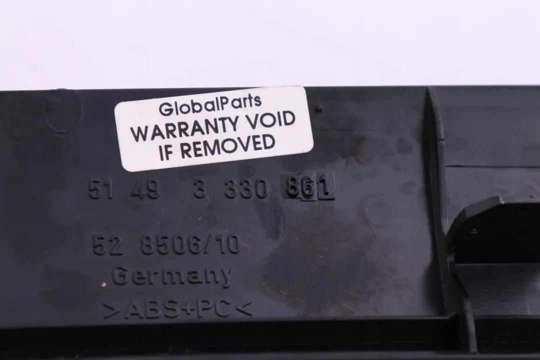 Boot Trunk Lid Left N/S Trim Panel Anthrazit Black to BMW X3 Series E83 with Part number 3330861 BMW X3 Series E83 Boot Trunk Lid Left N/S Trim Panel Anthrazit Black - SKU 3330861 - Part number 3330861