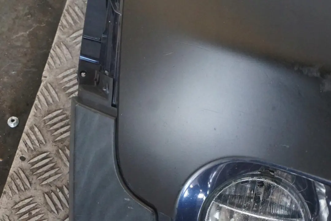 Complete Front Bumper Trim Panel Cosmic Blue - B13 to BMW Mini R60 R61 with Part number 9807196 BMW Mini R60 R61 Complete Front Bumper Trim Panel Cosmic Blue - B13 - SKU 9807196-COB - Part number 9807196