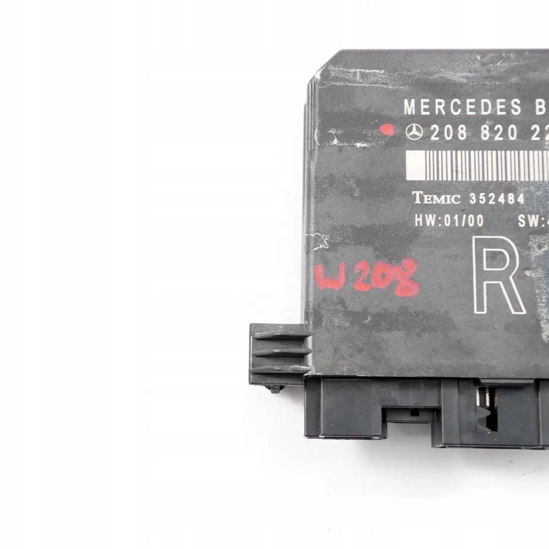 Mercedes-Benz CLK-Class W208 Front Right Door Control Unit Module to with Part number A2088202226 Mercedes-Benz CLK-Class W208 Front Right Door Control Unit Module - SKU A2088202226 - Part number A2088202226