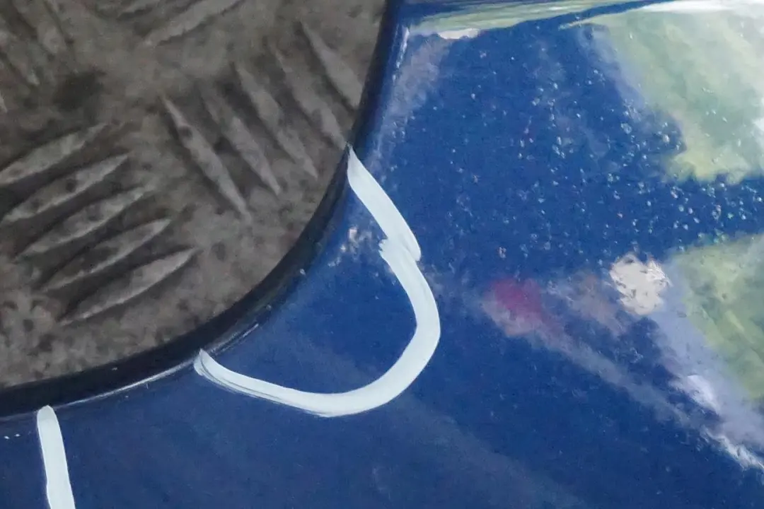 BMW 5 E60 E61 2 Front Left N/S Wing Fender Side Panel Mysticblau Blue A07 - SKU 7111429-MYS2 - Part number 7111429
