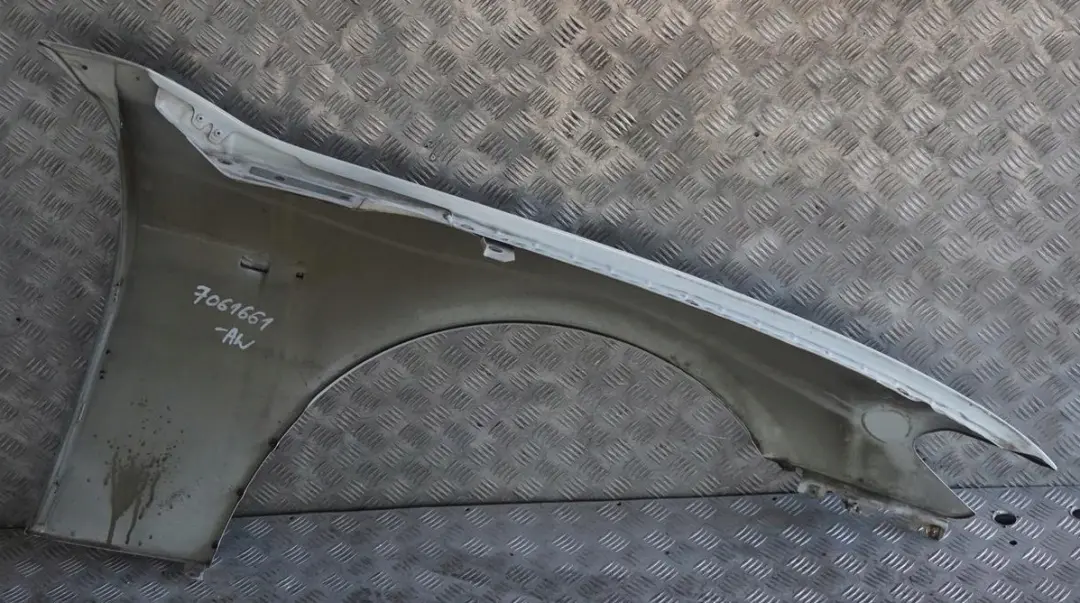 BMW E65 E66 Pannello Laterale Anteriore Sinistra Parafango Bianco Alpino 300 - SKU 7061661-AW - Numero di parte 7061661