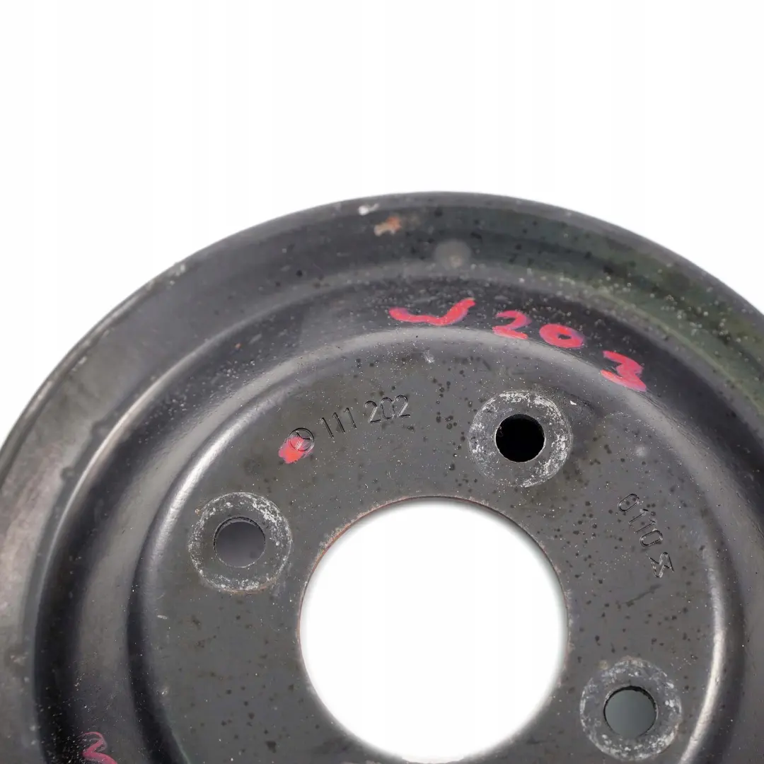 Mercedes-Benz C E W202 W203 W210 M111 Pompa Acqua Puleggia per con numero di parte A1112020110 Mercedes-Benz C E W202 W203 W210 M111 Pompa Acqua Puleggia - SKU A1112020110 - Numero di parte A1112020110
