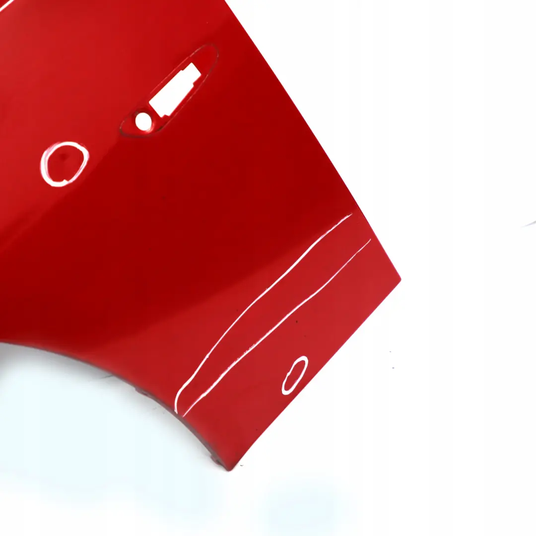 BMW E90 E91 Side Panel Fender Wing Front Left N/S Karmesinrot Crimson Red - A61 - SKU 7135679-KAR3 - Part number 7135679