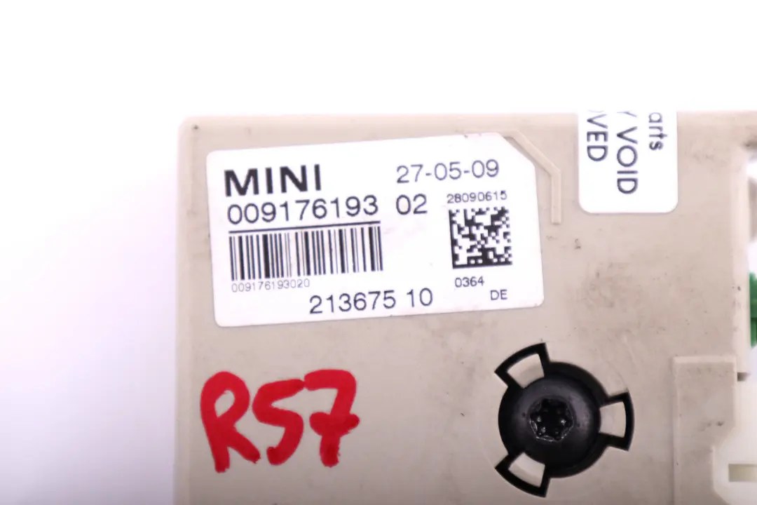 Wzmacniacz anteny 00 do MINI R57 R58 R59 o numerze 9176193 MINI R57 R58 R59 Wzmacniacz anteny 00 - SKU 9176193 - Numer Części 9176193