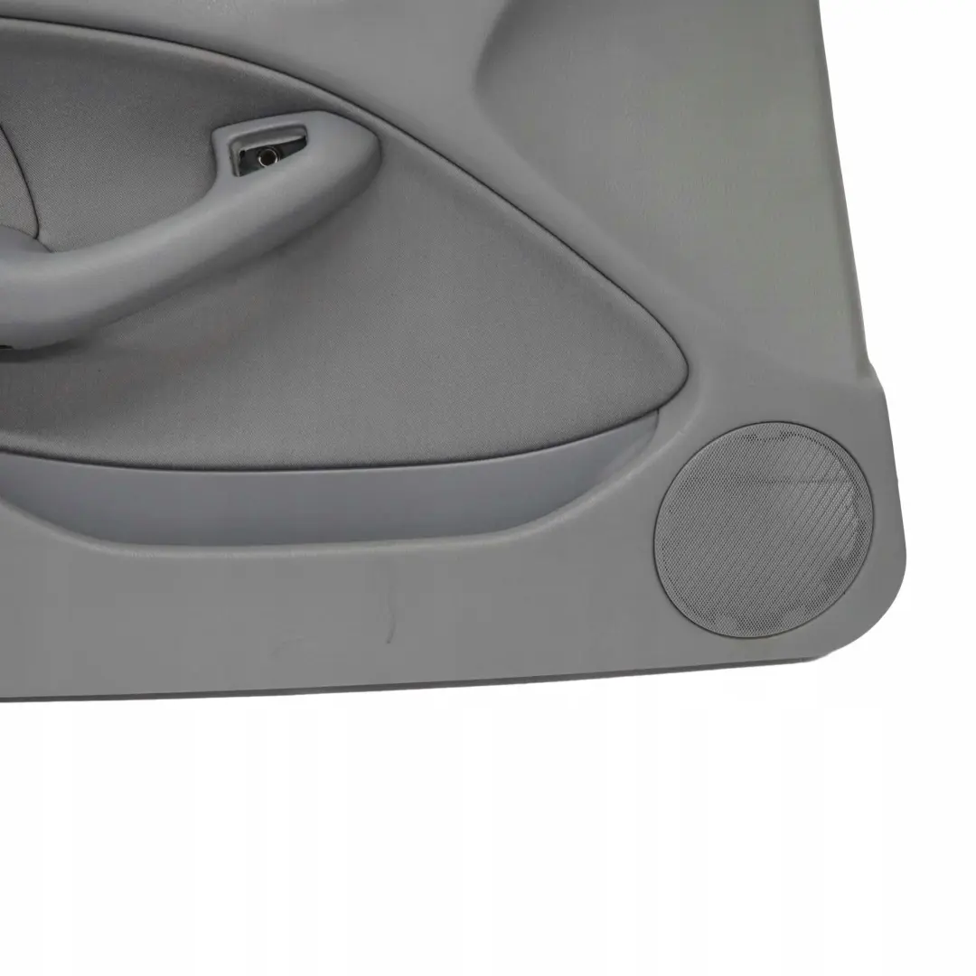 BMW 3 E46 Saloon Touring Front Left N/S Trim Panel Door Card Cloth Fabric Grey - SKU 7043053 - Part number 7043053