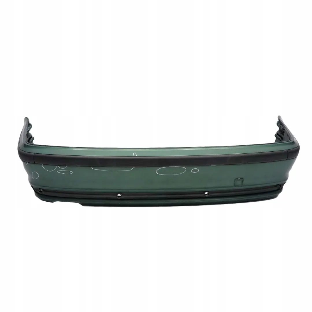 Bumper Trim Panel Meergruen Sea Green Metallic - 393 to BMW 3 E46 Saloon Rear with Part number 9071070 BMW 3 E46 Saloon Rear Bumper Trim Panel Meergruen Sea Green Metallic - 393 - SKU 9071070-MRG - Part number 9071070