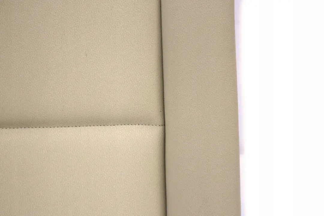 Right O/S Seat Back Cover Backrest Beige Leather to BMW 5 Series E61 Touring Rear with Part number 7125232 BMW 5 Series E61 Touring Rear Right O/S Seat Back Cover Backrest Beige Leather - SKU 7125232 - Part number 7125232