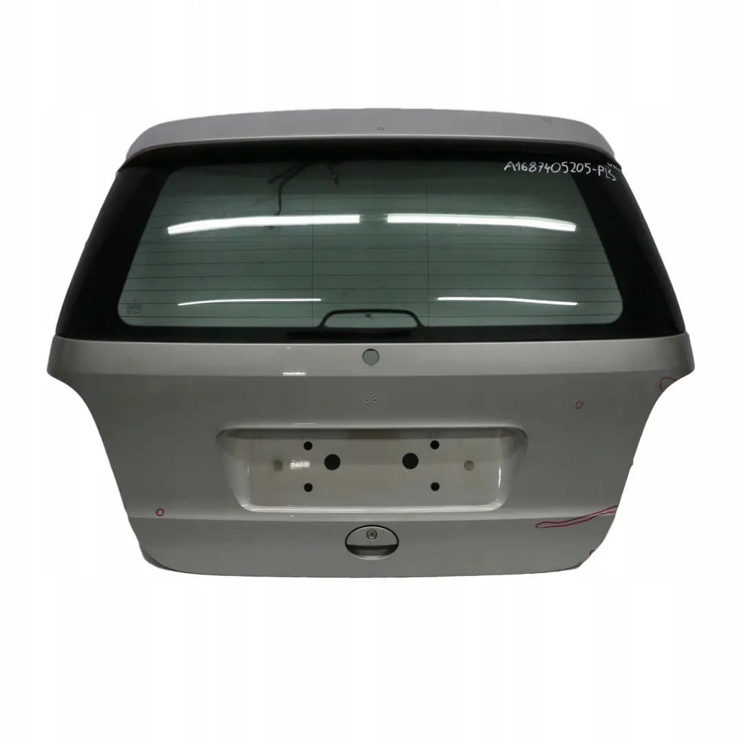 Mercedes-Benz A-Class W168 Boot Trunk Lid Tailgate Polar Silver Metallic - 761 to with Part number A1687405205 Mercedes-Benz A-Class W168 Boot Trunk Lid Tailgate Polar Silver Metallic - 761 - SKU A1687405205-PLS - Part number A1687405205