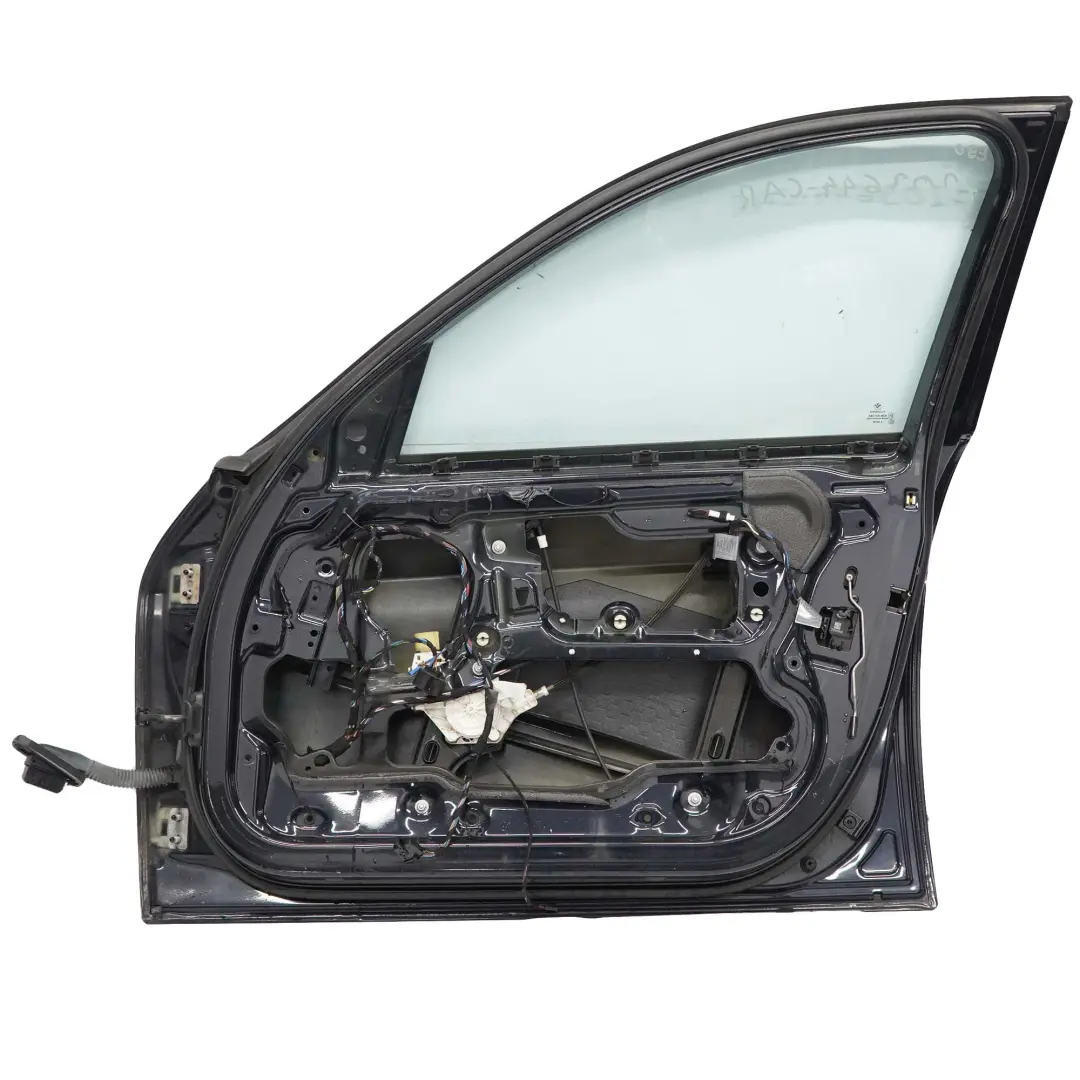 BMW E90 E91 Porta Anteriore Destra Nero Carbone Nero Metallizzato - 416 - SKU 7203644-CAR - Numero di parte 7203644