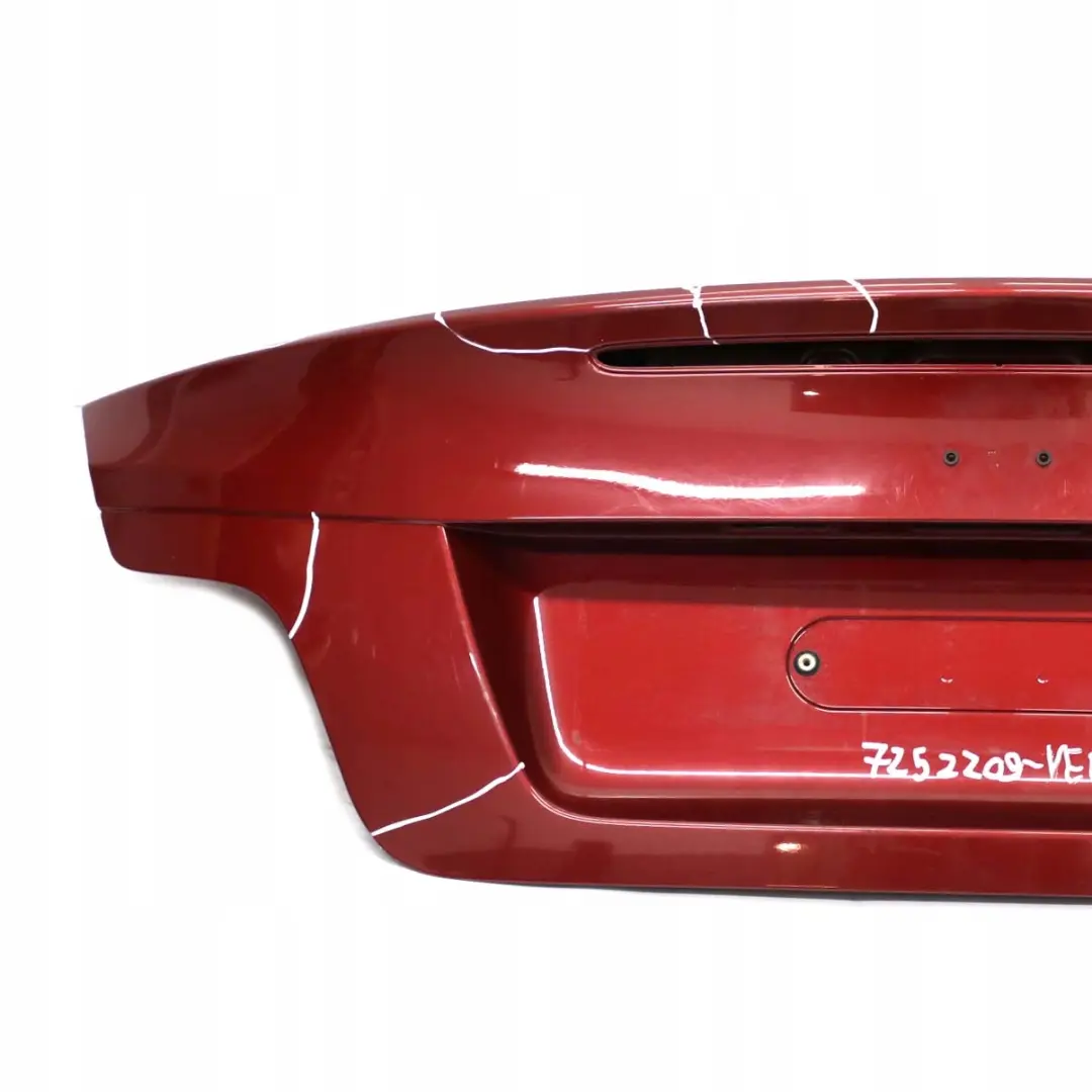 BMW 1 E82 Coupé Tailgate Bootlid Boot Lid Vermilionrot Red Metallic - A82 - SKU 7252209-VER - Part number 7252209