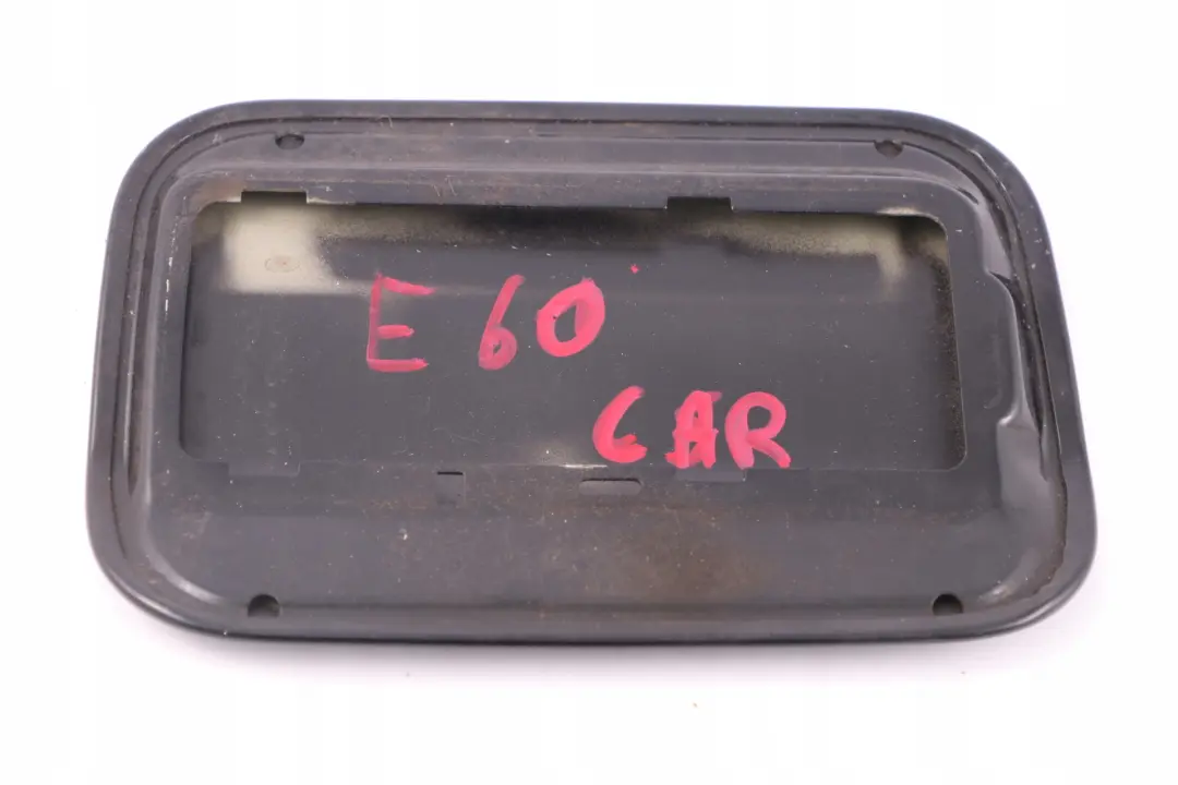 BMW 5 Series E60 E61 Fuel Cover Fill In Flap Carbonschwarz Carbon Black - SKU 7034281-CAR - Part number 7034281