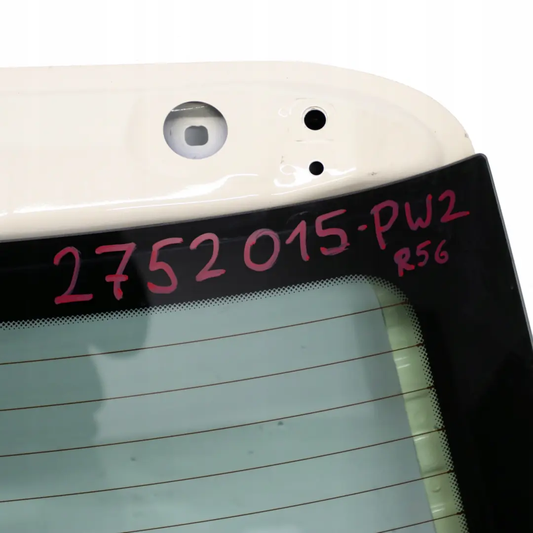 Trunk Lid Tailgate Boot Lid Pepper White - 850 to BMW Mini Cooper 2 R56 with Part number 2752015 BMW Mini Cooper 2 R56 Trunk Lid Tailgate Boot Lid Pepper White - 850 - SKU 2752015-PW2 - Part number 2752015