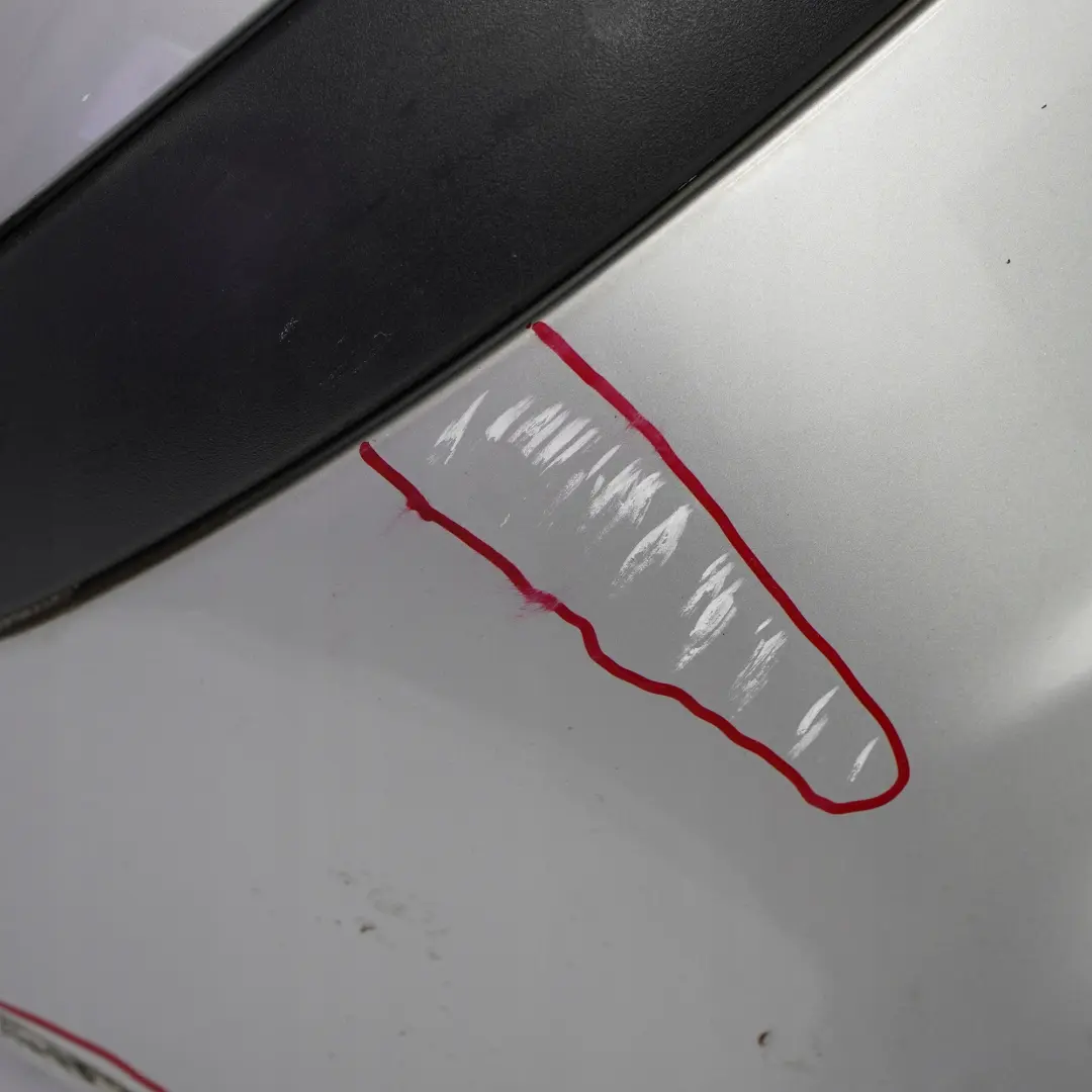  Mercedes-Benz A-Class W168 3 Rear Bumper Trim Panel Polar Silver Metallic 761 - SKU A1688852625-PS3 - Part number A1688852625