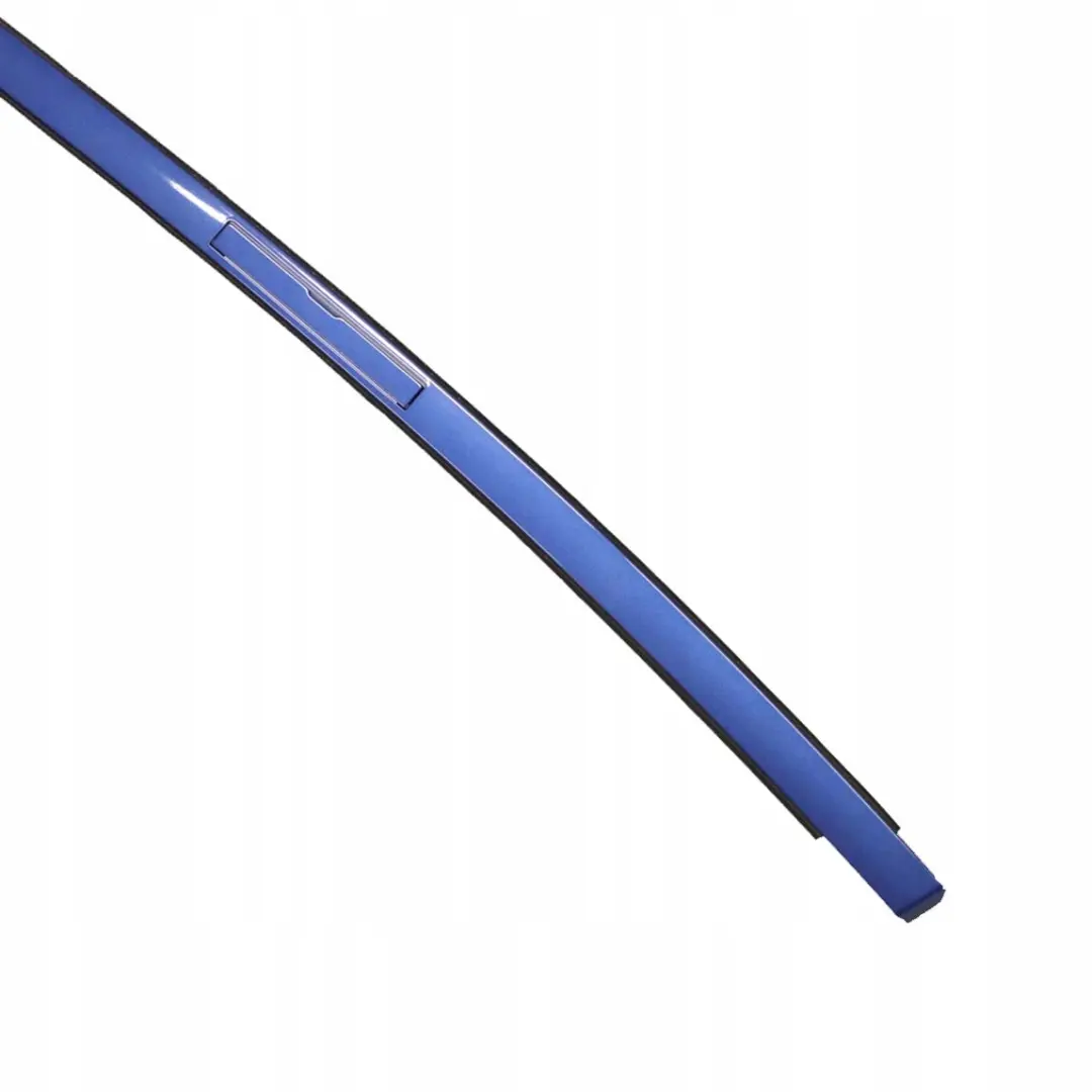 BMW E90 Roof Moulding Railing Gutter Right O/S Montegoblau Blue - A51 - SKU 0032752-MTB - Part number 0032752