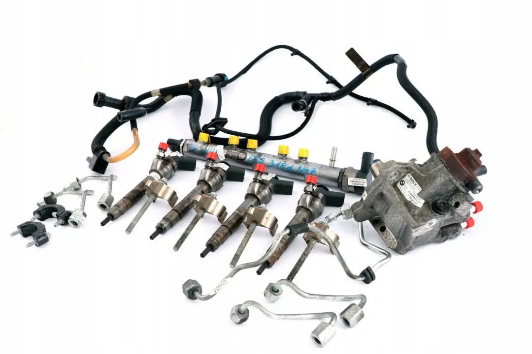 BMW 1 3 Series E81 E87 LCI E90 Set Fuel Injection System Diesel N47 118d 318d - SKU 7809127 - Part number 13537809127