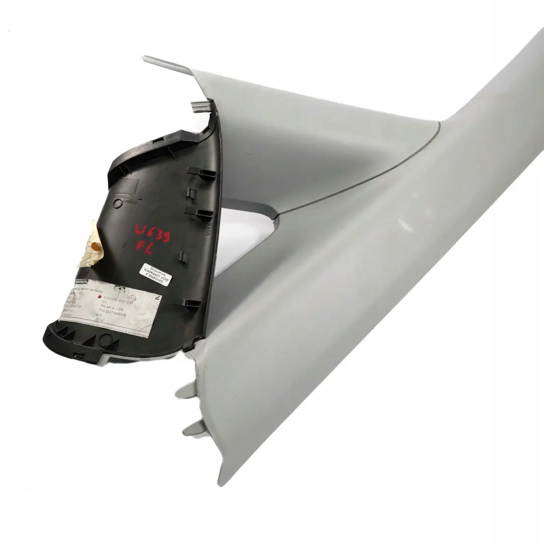 Mercedes-Benz Vito Viano W639 Capot Colonne-A A Gauche Gris pour à propos du numéro de pièce A6396903953 Mercedes-Benz Vito Viano W639 Capot Colonne-A A Gauche Gris - SKU A6396903953 - Numéro de pièce A6396903953