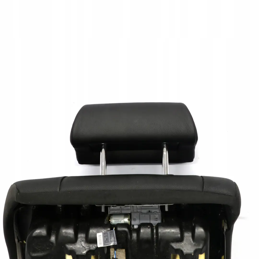 BMW 7 E65 E66 Rücksitz Links Lehne Bezug Klimatisierte Leder Nasca Schwarz - SKU 7146173 - Teilenummer 7146173