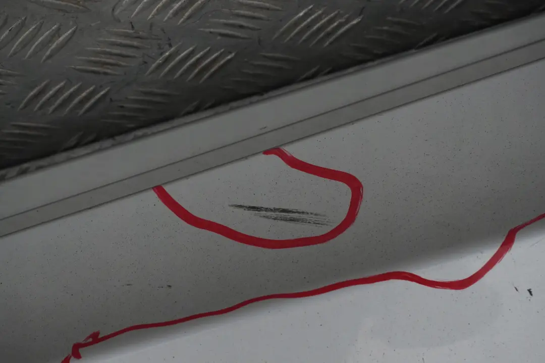 BMW 1 Series 5 E81 E82 E88 Sill Strip Skirt Left N/S Titansilber Titan Silver - SKU 0036143-TS5 - Part number 0036143