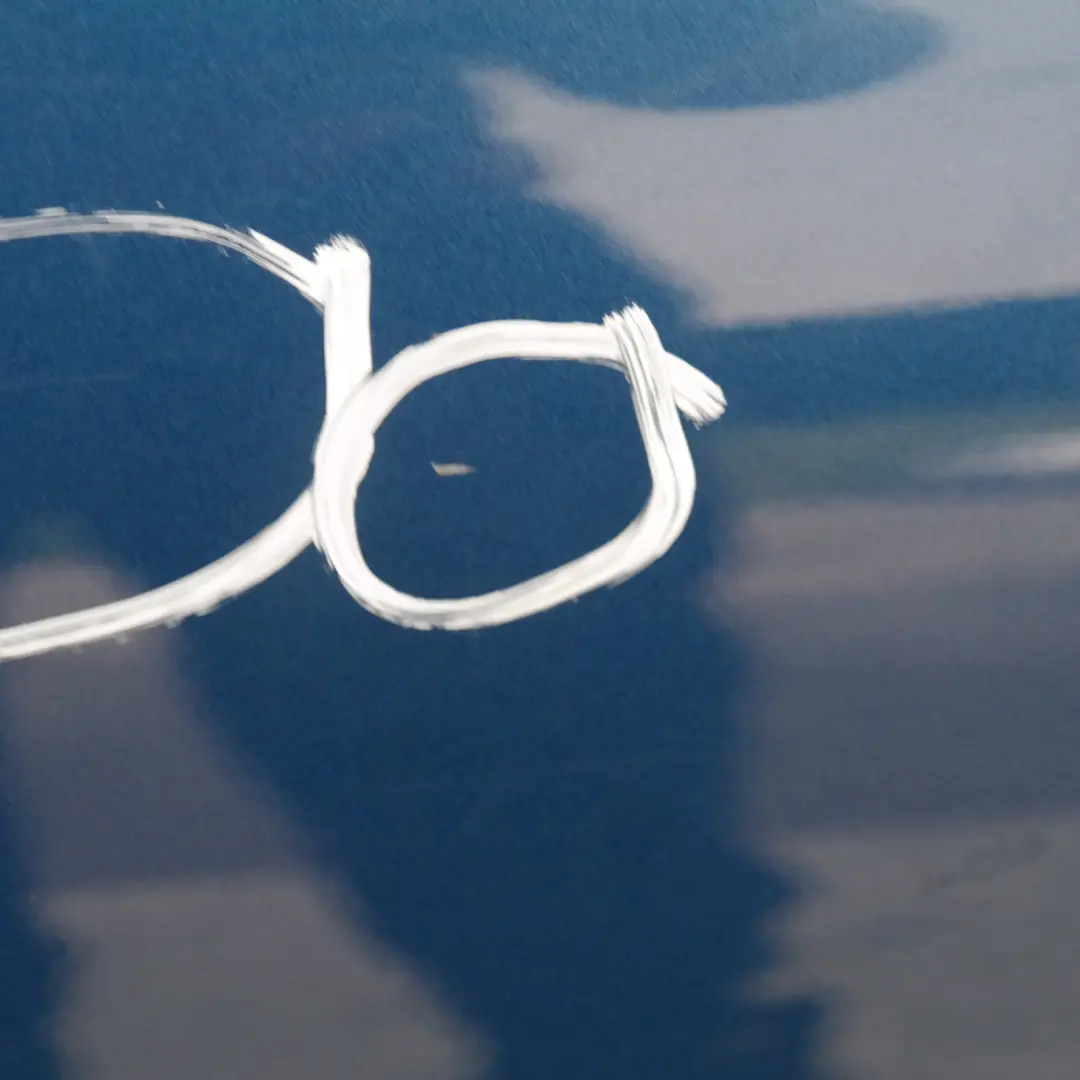 Mini Clubman R55 Clubdoor Porta Posteriore Destra Fulmine Blu - A63 - SKU 7312189-LB - Numero di parte 7312189