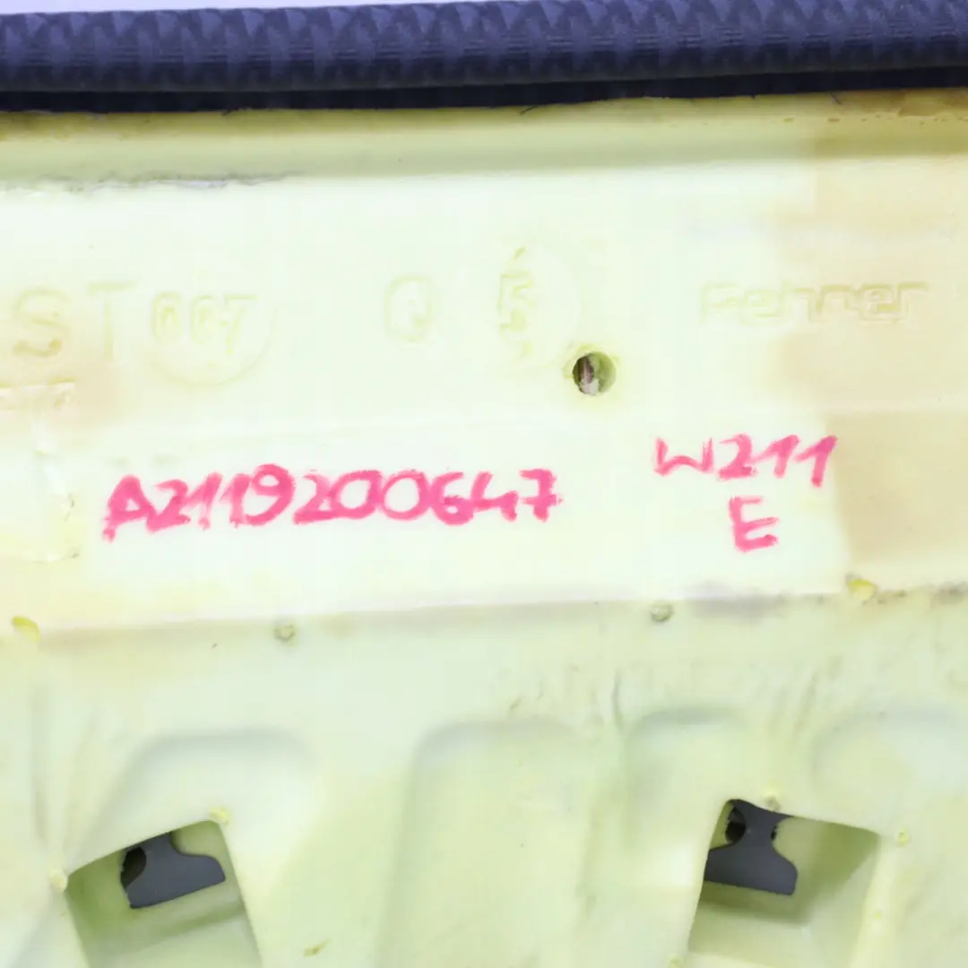 Mercedes-Benz E-Class W211 Saloon Rear Seat Backrest Cover Cloth Elegance to with Part number A2119200647 Mercedes-Benz E-Class W211 Saloon Rear Seat Backrest Cover Cloth Elegance - SKU A2119200647 - Part number A2119200647