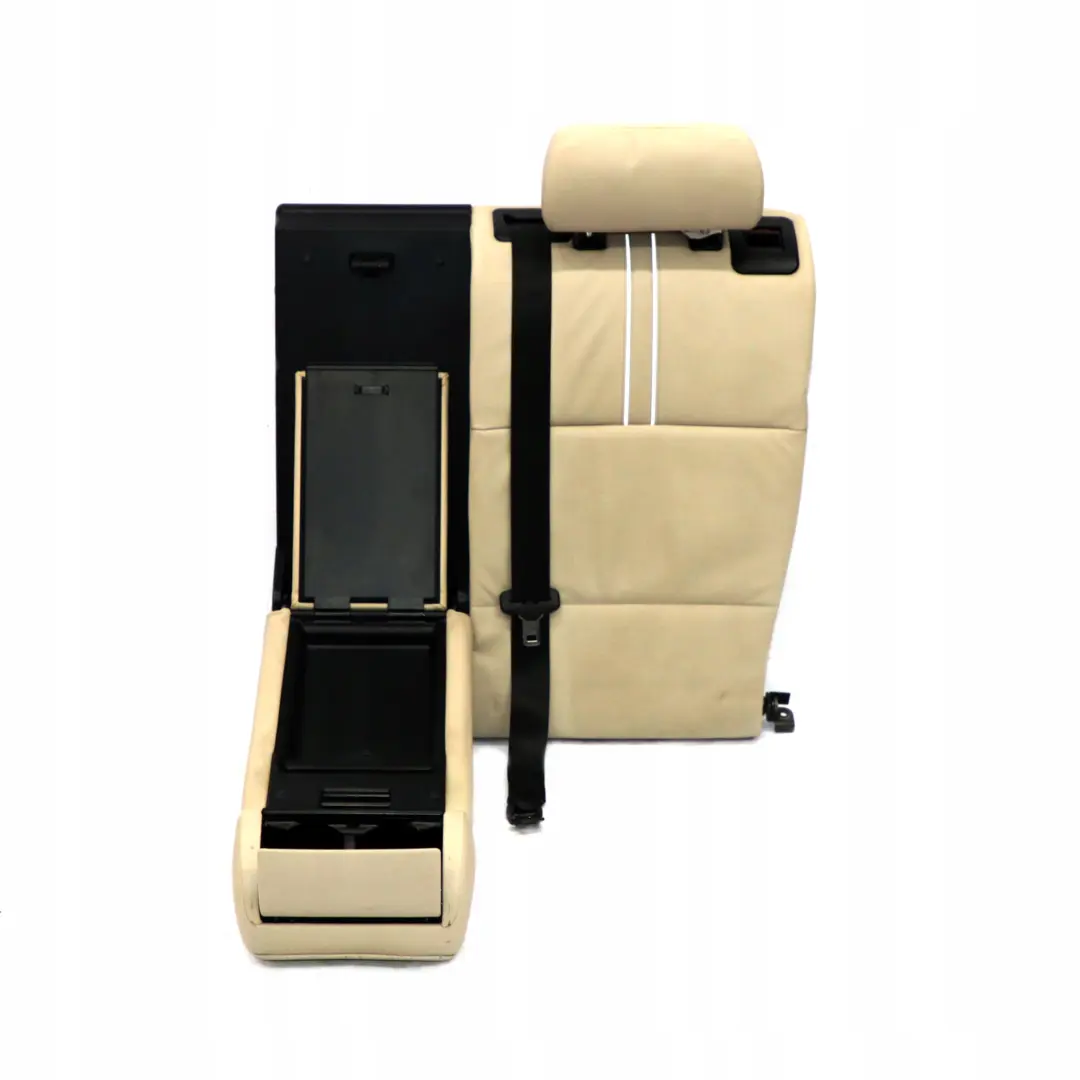 BMW LCI Trasero Izquierdo Interior Funda Asiento Respaldo Cuero Nevada Oyster - SKU 3453335 - Número de pieza 3453335