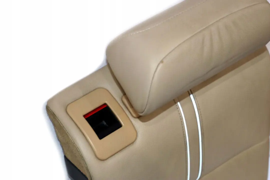 Beige Interior Seat Cover Backrest Leather Rear Right O/S to BMW X3 Series E83 with Part number 3410383 BMW X3 Series E83 Beige Interior Seat Cover Backrest Leather Rear Right O/S - SKU 3410383-2 - Part number 3410383