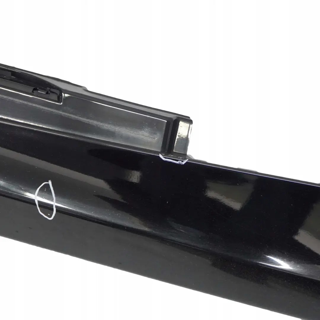 BMW E87 LCI 6 Sill Strip Faldon Lateral Derecho Schwarz 2 Negro - 668 - SKU 0036144-SCH6 - Número de pieza 0036144