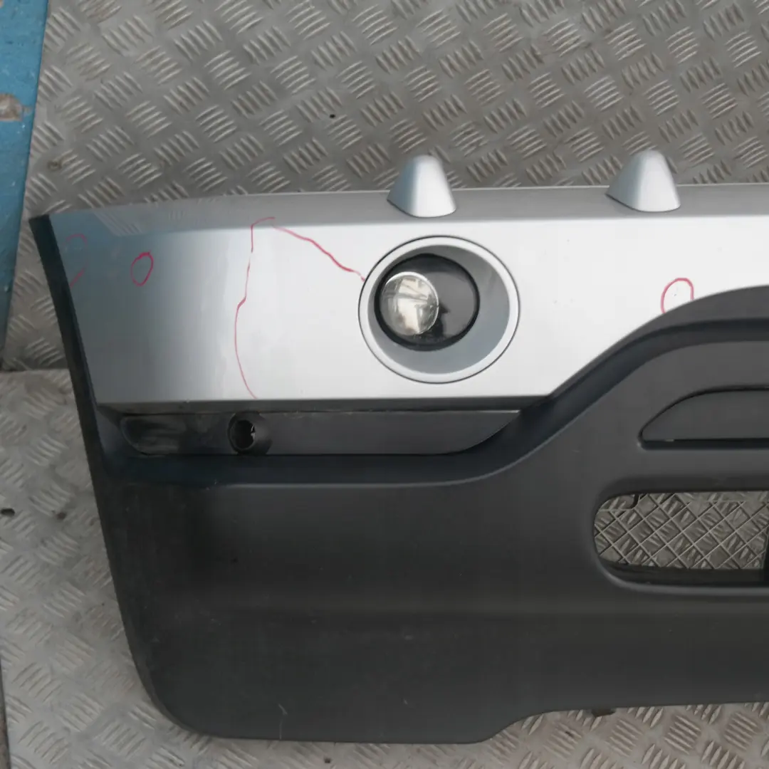 BMW X5 SERIES E53 FRONT BUMPER PANEL PDC TITANSILBER TITAN SILVER SILBER- 354 - SKU 0010150-TS - Part number 51110010150